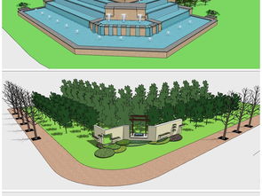精品城市規(guī)劃 道路綠化與植物景觀設(shè)計(jì)模型素材解析